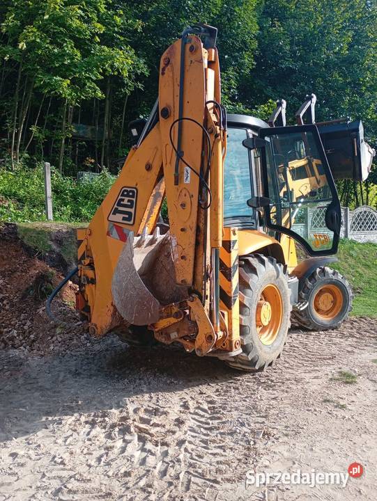 Jcb 3cx contractor umowa koparko ładowarka 4x4 śląskie
