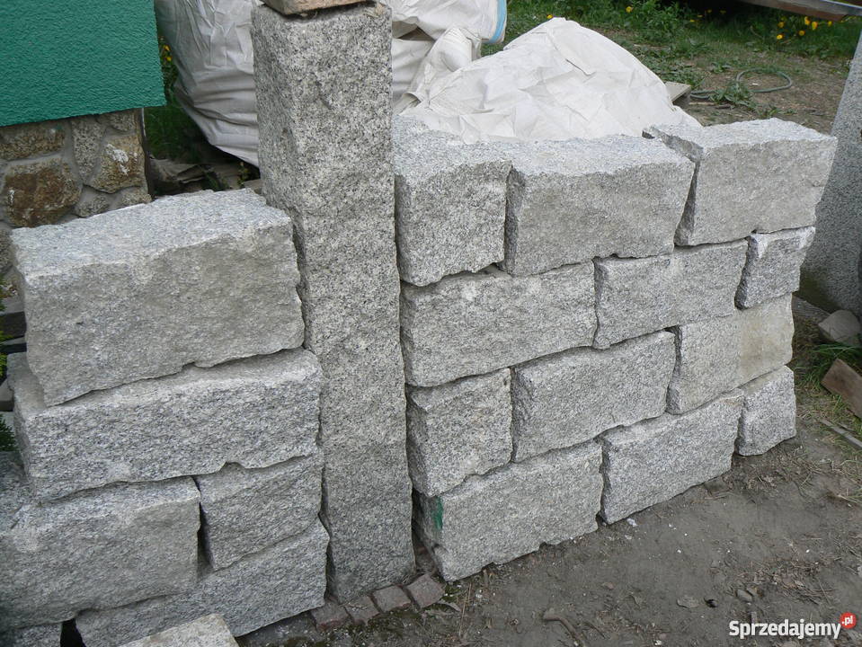 Kamień murowy szary 20x20x40