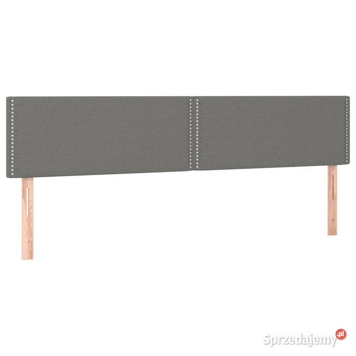 Zagłówek do łóżka z LED ciemnoszary 180x5x7888 Warszawa