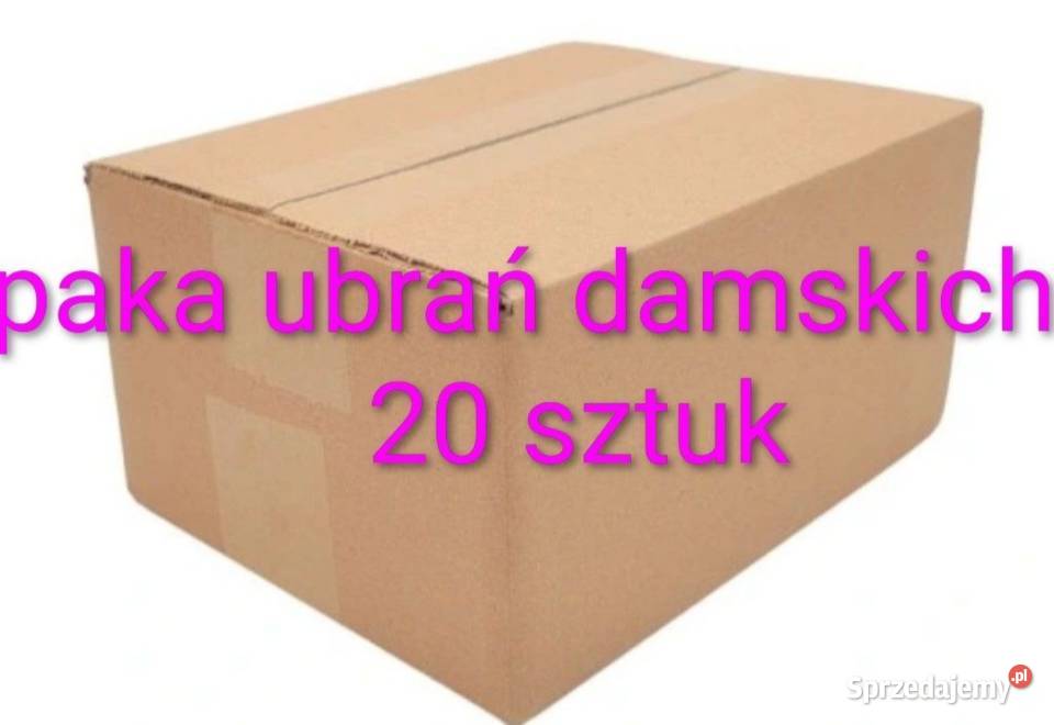 Paka ubrań kolorowy Sulęcin