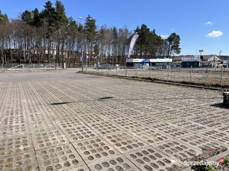 Plac 500 mkw parkingowy składowy Straszyn