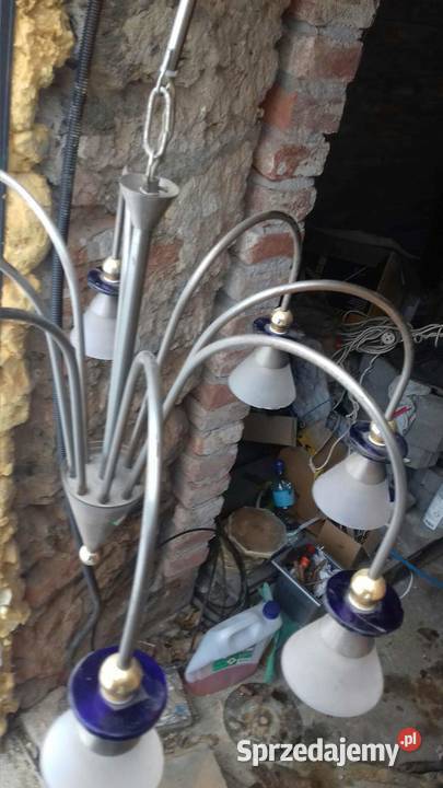Retro zyrandol z cewka na 24 wollt dolnośląskie Lubań