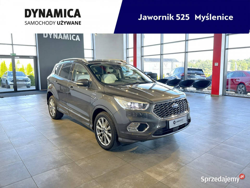 Ford Kuga Vignale 20TDCIVAT 23 180 automat AWD światła LED Myślenice