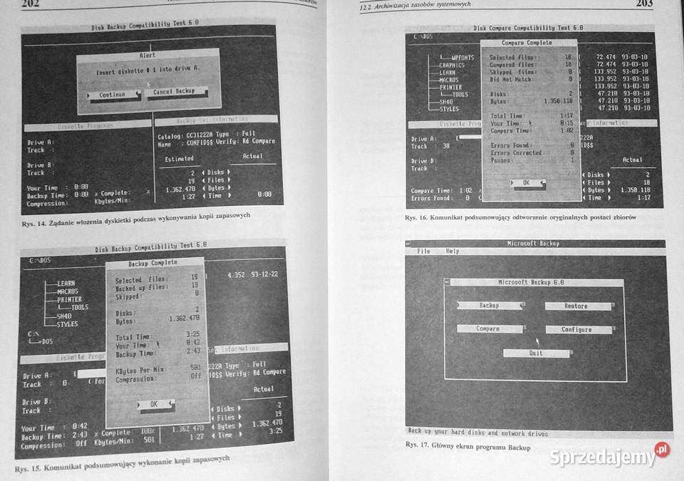 System operacyjny MSDOS 662 początkujących i miękka Książki naukowe i popularnonaukowe Chełm