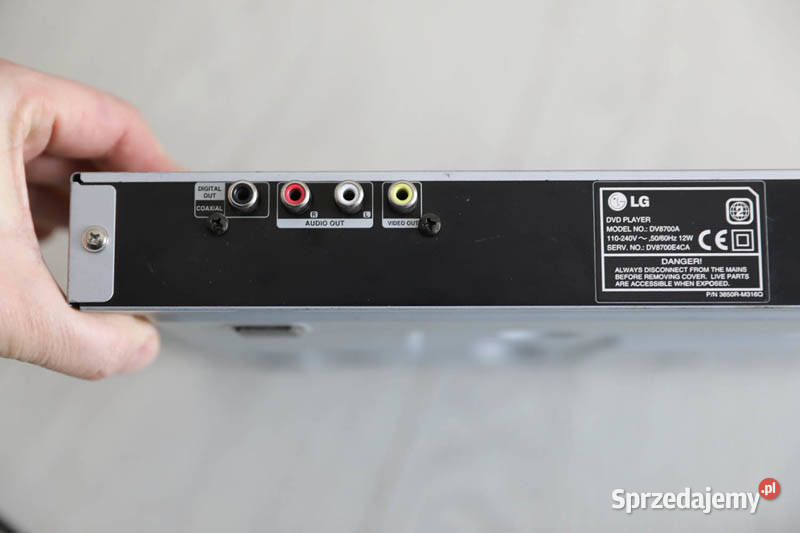 Odtwarzacz DVD LG DV8700H części Kielce