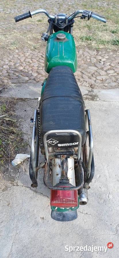 Simson s 51 z dokumentami motorower