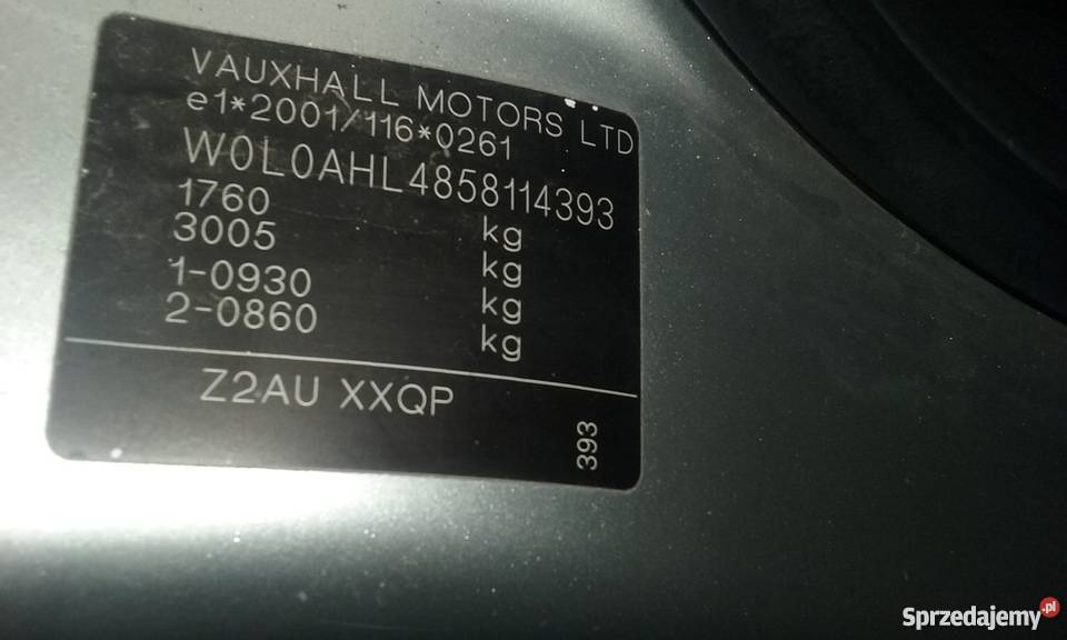 Opel astra 16 kolor z157 Starachowice