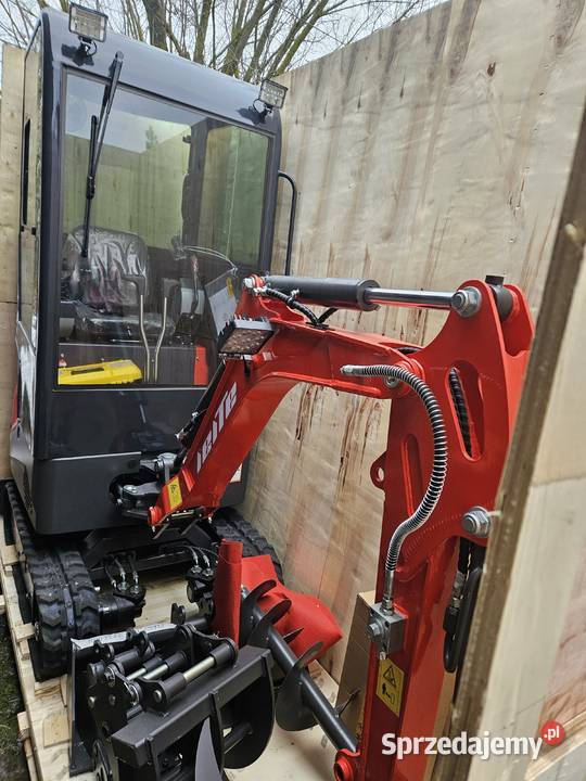 NOWA Minikoparka LEITE 1012 Kabina Joysticki Pozostałe Skierniewice