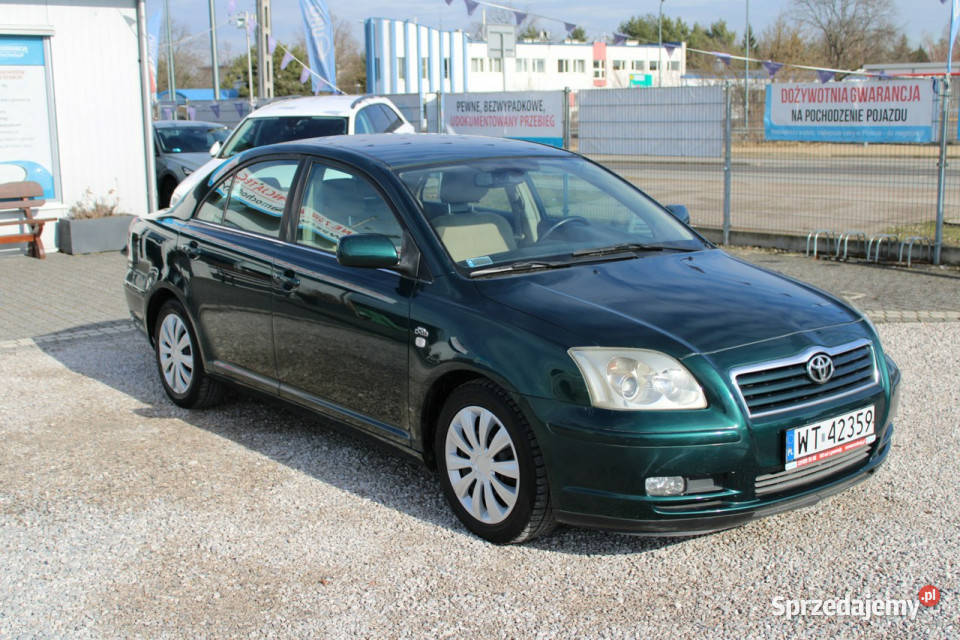 Toyota Avensis 20 D4D SOL 9 900 PLN Salon Polska manualna mazowieckie