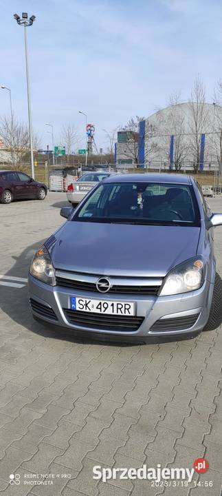 Opel Astra H 16 2004 hatchback śląskie Katowice sprzedam