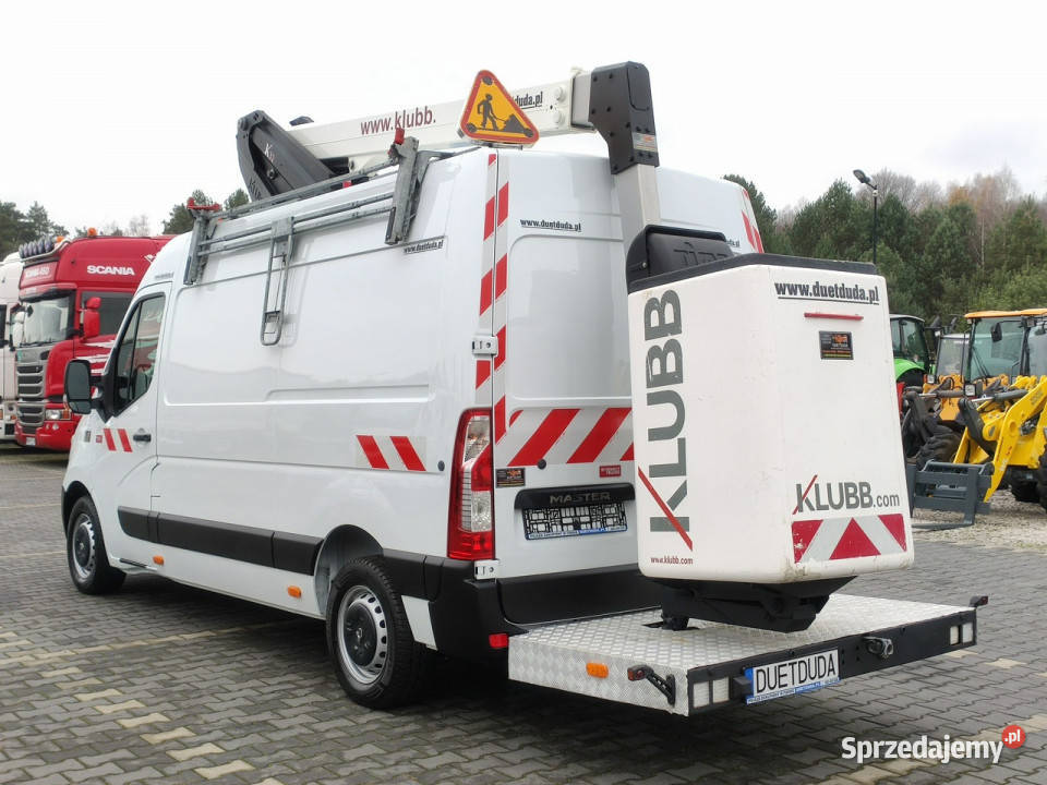Renault Master Zwyżka Podnośnik Koszowy KAT B Do pełny VAT Widełki