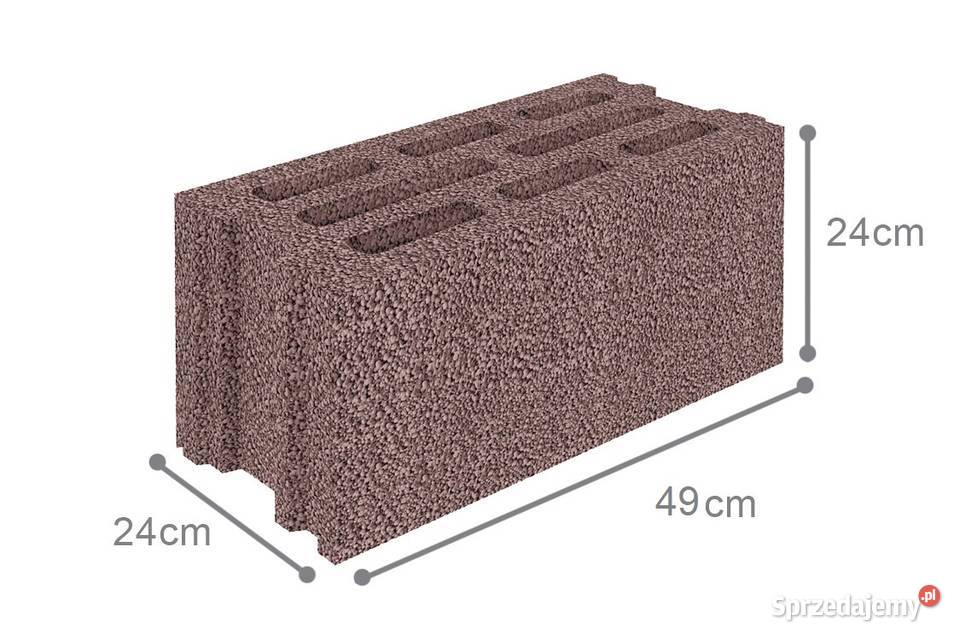 Pustak Alfa Termoplus keramzyt SUNBLOCK 24x50x24 Radom