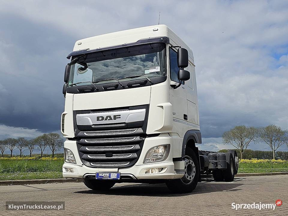 DAF XF 480 6x24 podwozie z kabiną 2018