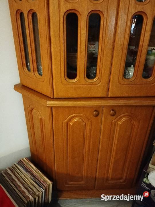 Witryna dębowa oszklona łódzkie Łódź