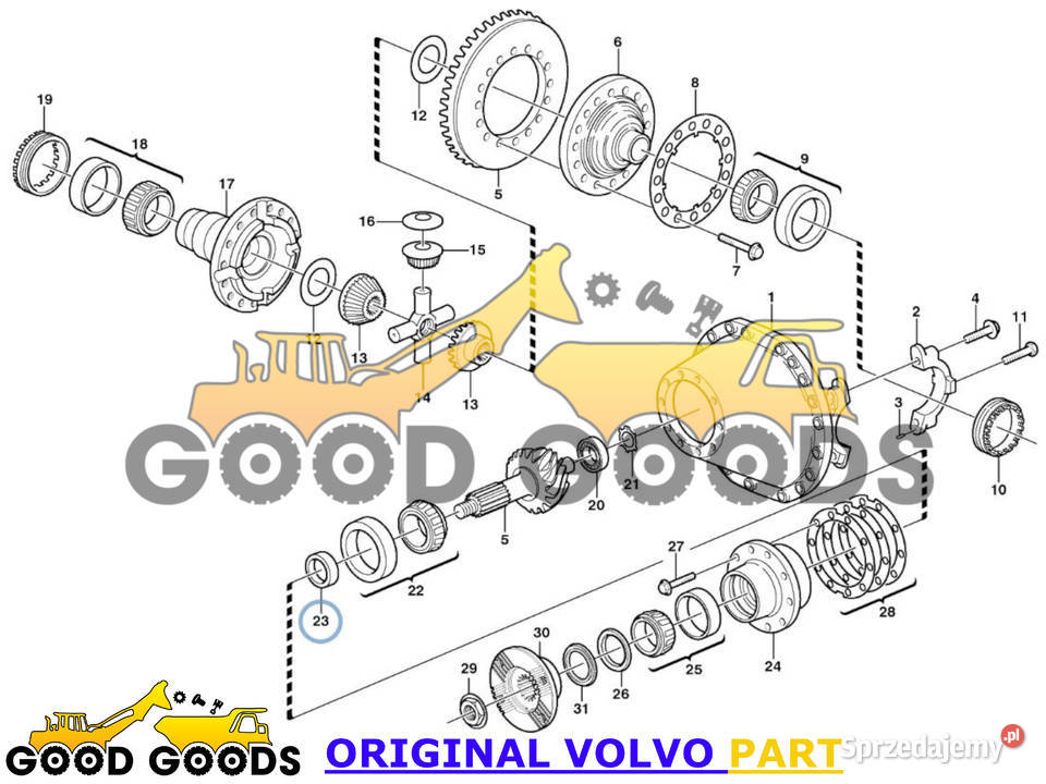 VOLVO TULEJKA DYSTANSOWA 2040 2060 81241287 mazowieckie