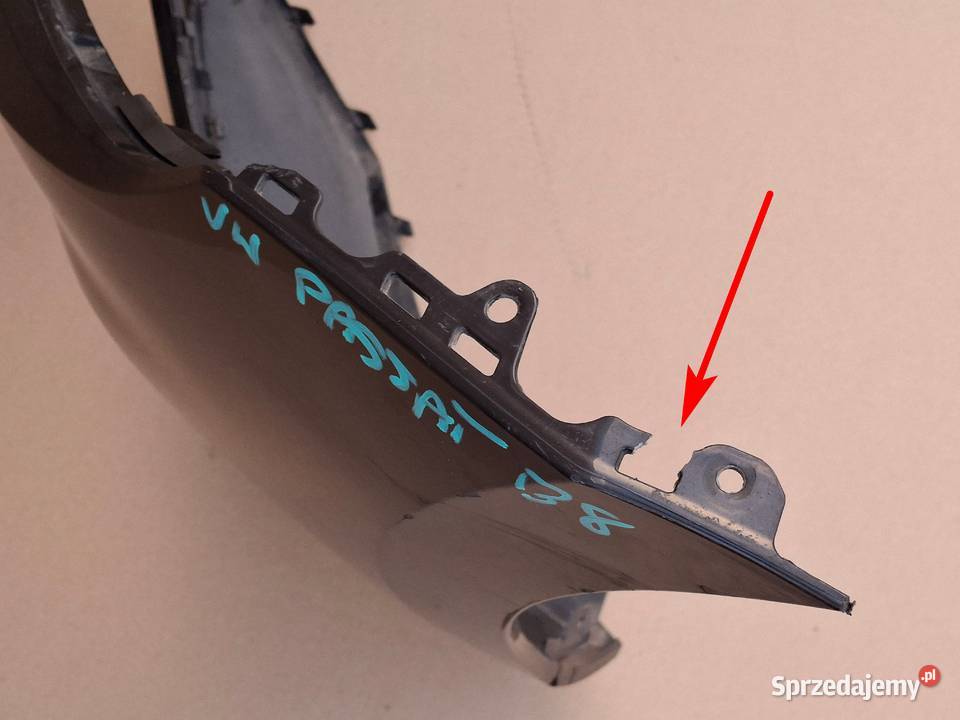 VW PASSAT B8 LIFT ZDERZAK PRZÓD PRZEDNI PDC LC9X Bieleń sprzedam