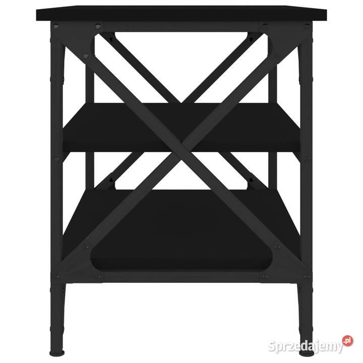 Stolik boczny czarny 55x38x45 materiał