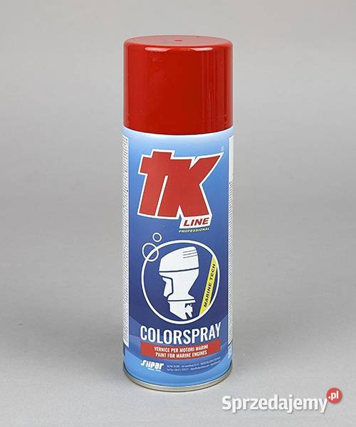 TK Line farba do silników Volvo Penta Red spray mazowieckie