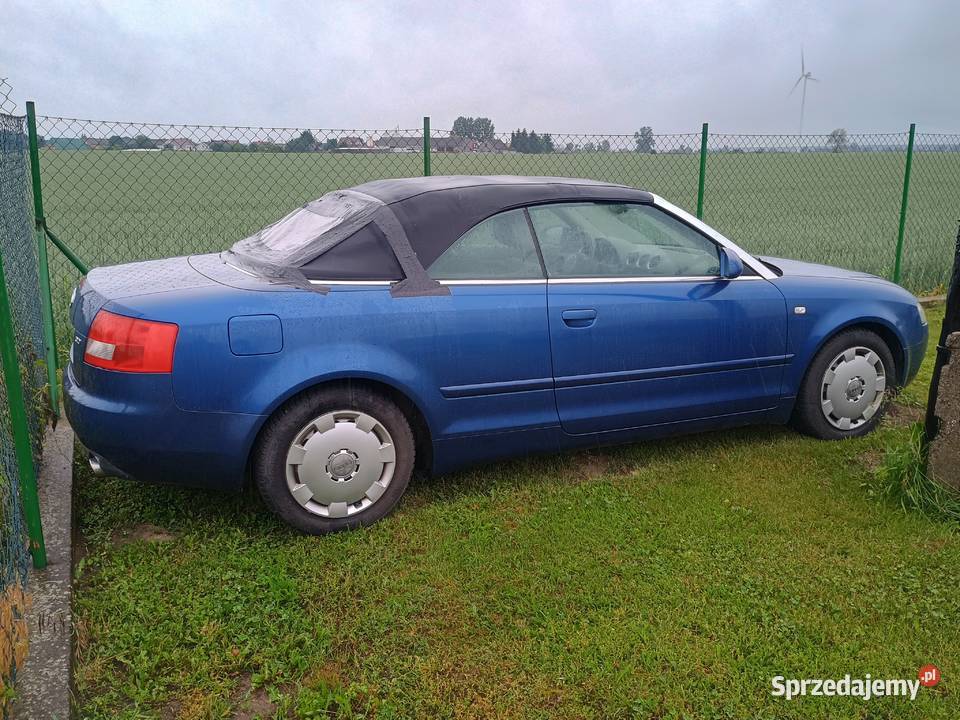Audi A4 Kabrio 2002r 30i 220 Nawigacja elektryczne szyby wielkopolskie Witkowo