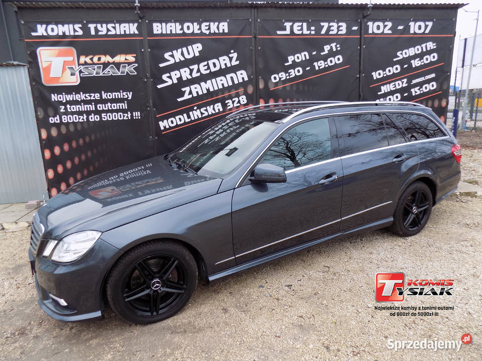 Mercedes E 350 30 V6 TDiesel 265 W212 Automat poduszka powietrzna Warszawa sprzedam