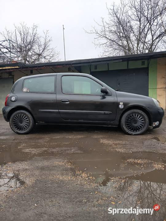 Renault Clio 2 polift 12 16v ładne do jazdy czarny