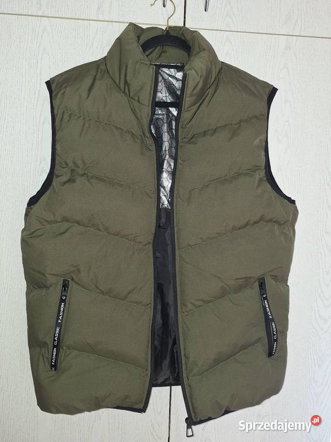 Kamizelka bezrękawnik khaki warmińsko-mazurskie