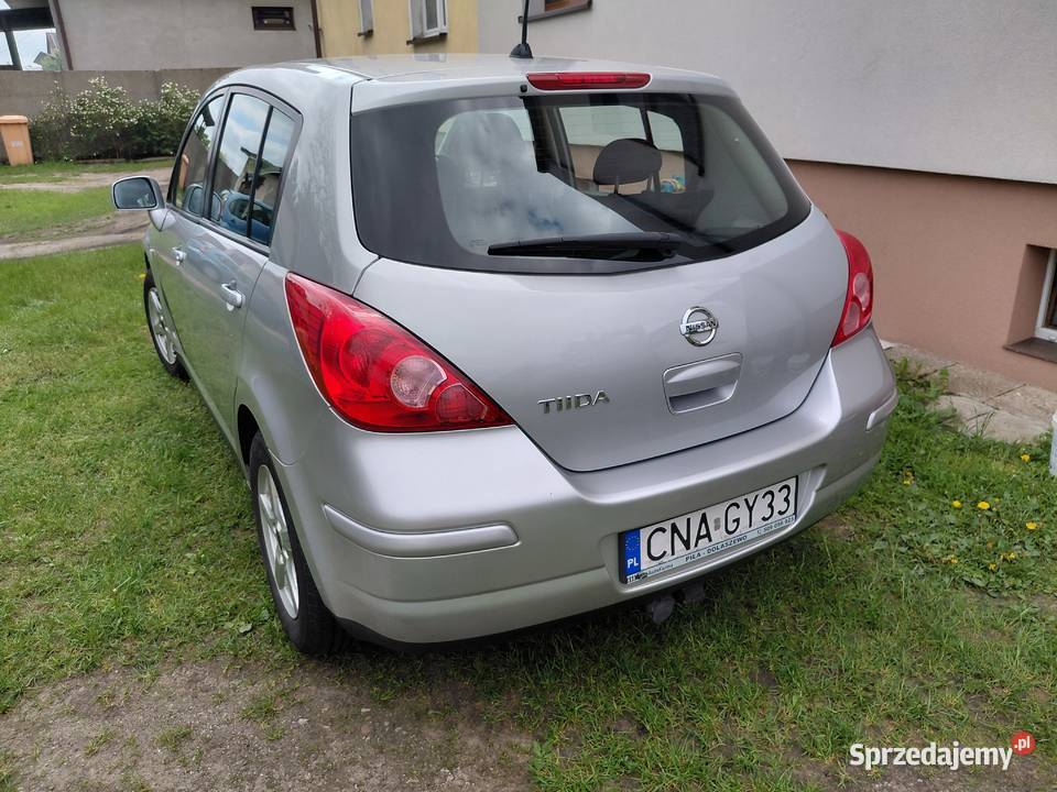 Nissan Tiida 16 2008 kujawsko-pomorskie Paterek sprzedam