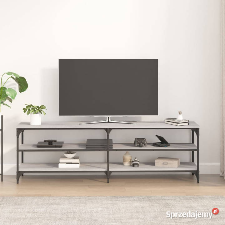 Szafka pod telewizor szary dąb sonoma 160x30x50 Warszawa