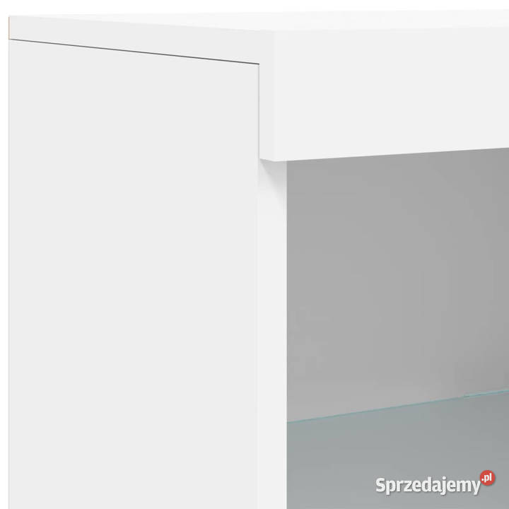 Szafka z oświetleniem LED biała 162x37x100 mazowieckie Warszawa
