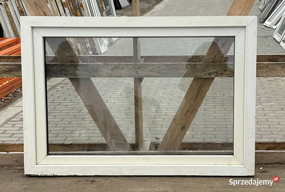 OKNA KacprzaK 121X87 OKNO Używane Plastikowe PCV Okna ścienne