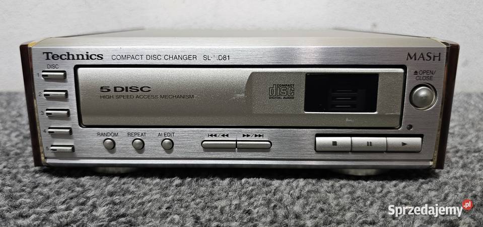 Technics Compact Disc Player SLHD81 SPRAWNA