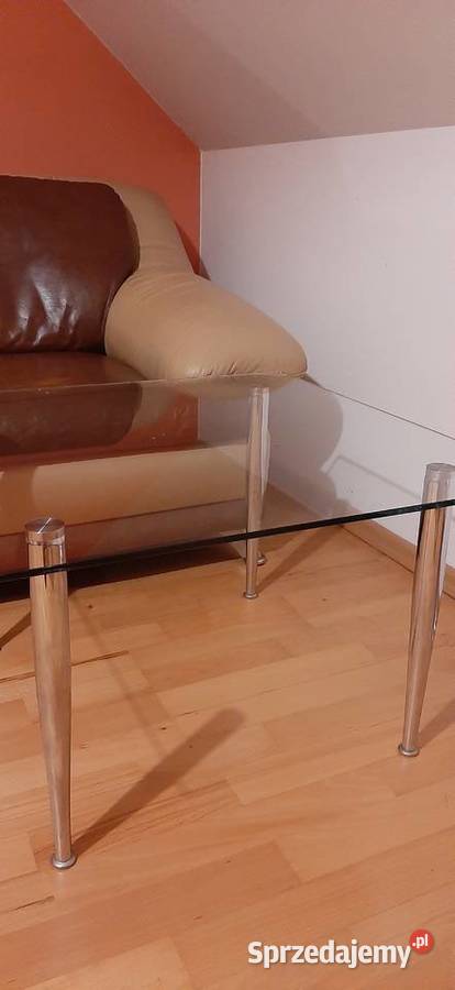 Skórzane fotele plus ława dowóz podkarpackie Brzeźnica