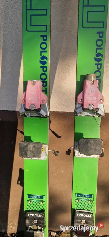 Narty POLSPORT ALU 3100 PRL łódzkie Wielgomłyny