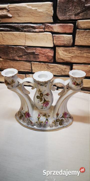 Świecznik polskiej fabryki Chodzież seria Iwona sprzedam