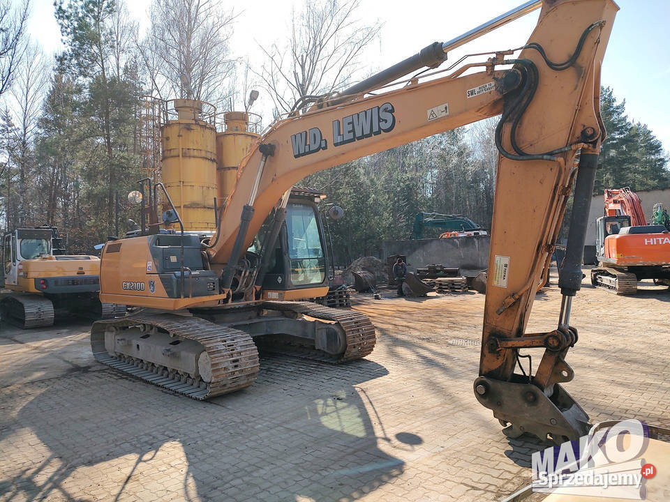 Case CX210D 2016r 11311 mtg CAT Liebherr Hitachi świętokrzyskie