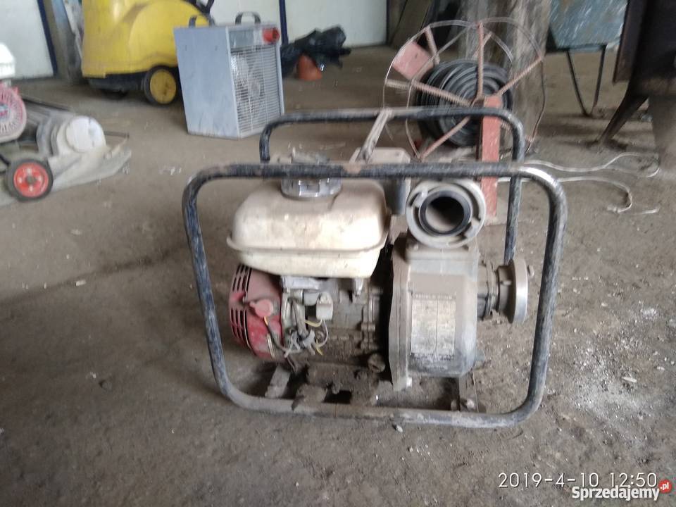 Pompa spalinowa Honda motopompa do wody brudnej Pozostałe wielkopolskie Słupca