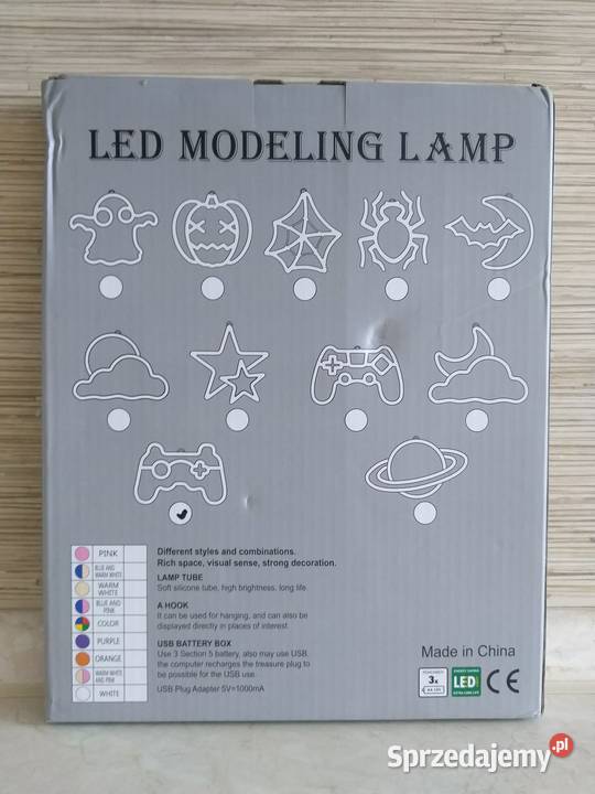 NAJTANIEJ Neon Świetlny Led Pad Gracza Dekoracja Taśmy LED