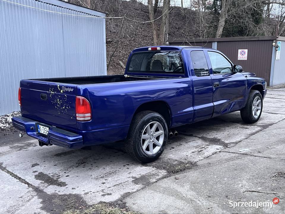 Dodge Dakota 39 V6 LPG automat napęd tył 2002 małopolskie Kraków sprzedam