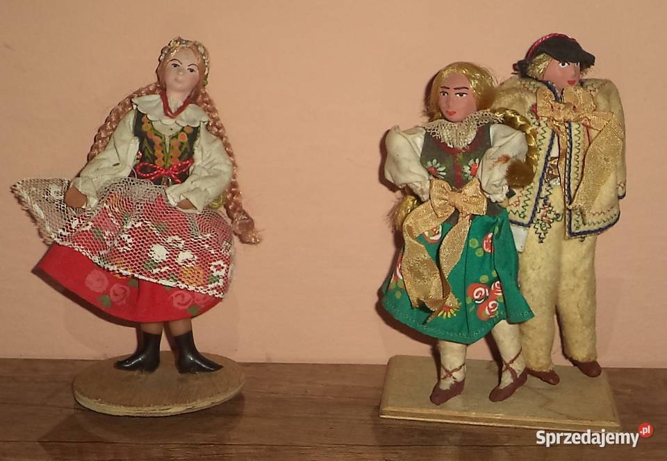 Lalka regionalna Cepelia Gromada 8 sztuk Antyki, Sztuka, Kolekcje Piekary Śląskie sprzedam