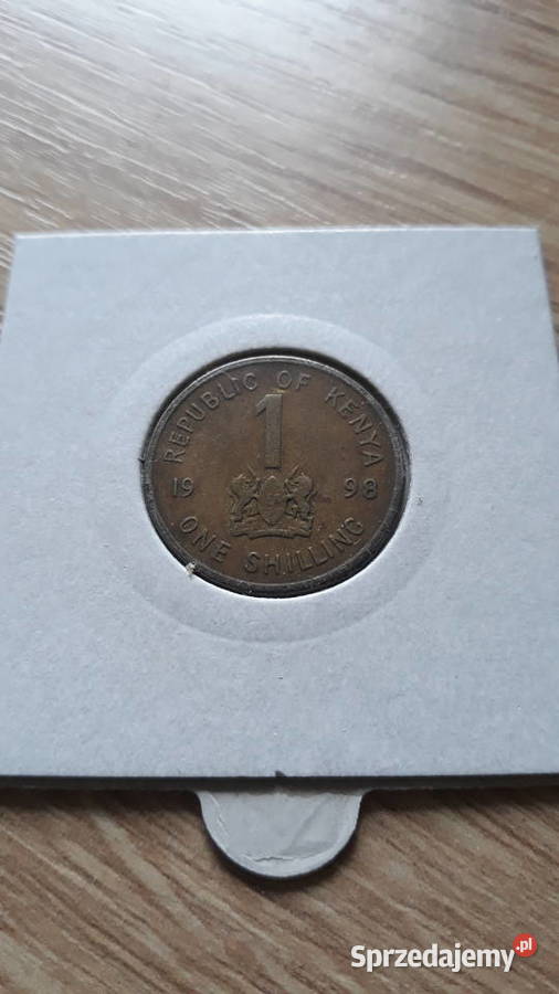 1 Szyling Kenia 1998 r wielkopolskie Konin sprzedam