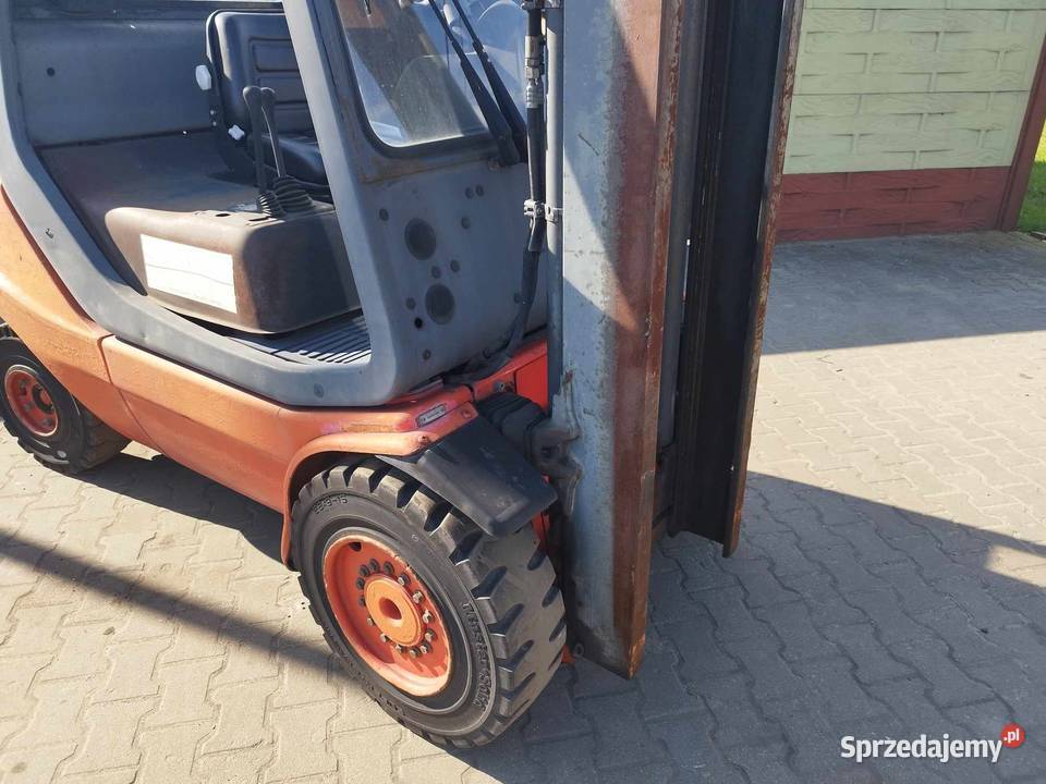 Wózek widłowy Linde h30 Gaz silnik perkins 7788 Strzyżew