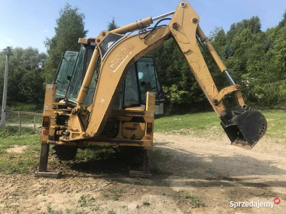 koparka koparko ładowarka CAT428 osoby prywatnej