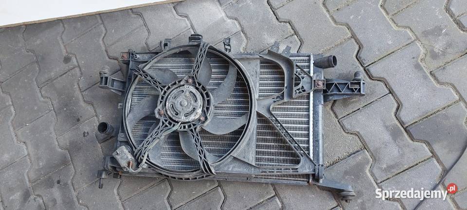 Chłodnica wentylator Opel Combo Corsa C 16 osobowe