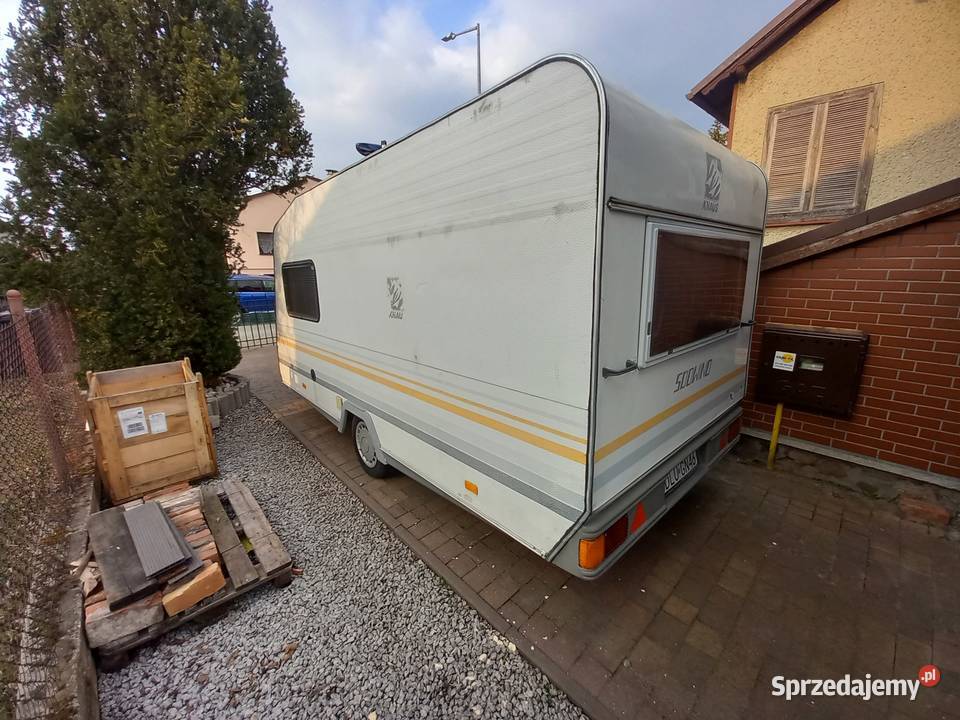 PRZYCZEPA CAMPINGOWA KNAUS SUDWIND 420M Kempingowe Ścinawa