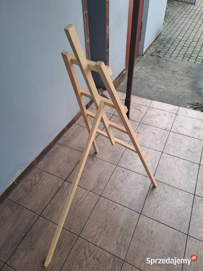 Sztaluga stelaż obraz reklama potykacz wieńce Dom i Ogród Sierpc