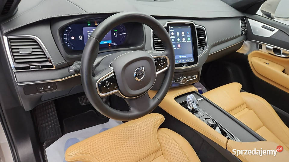 Volvo XC 90 T8 AWD PlugIn Ultimate Bright 7o Z isofix Warszawa