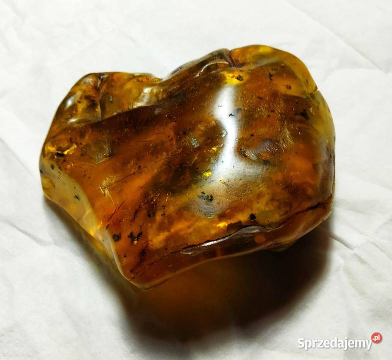 Bryłka bursztynu ok66 gram Lublin
