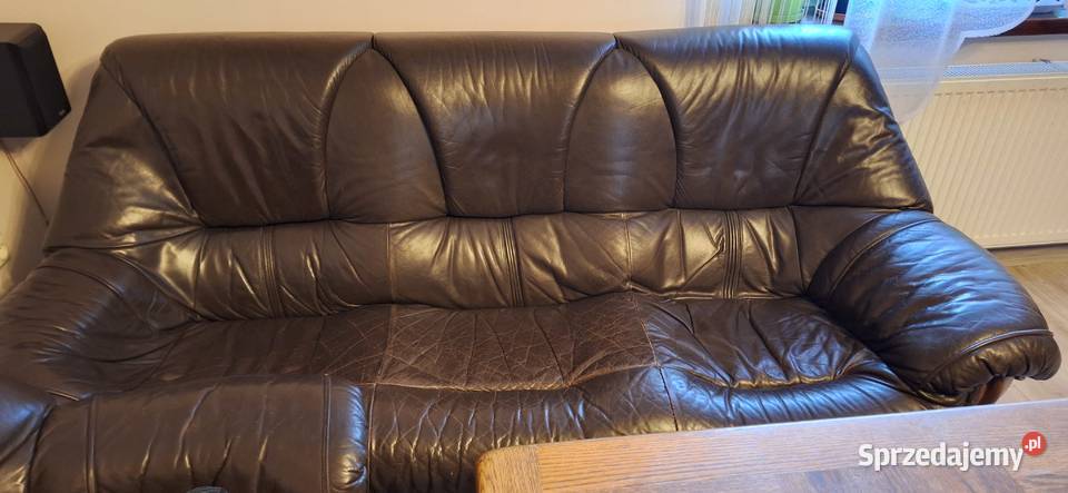 Wypoczynek debowy skora 321 Gniezno sprzedam