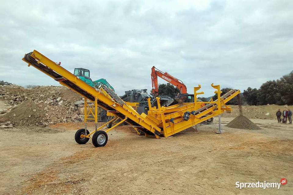 Mobilny przesiewacz kontenerowy Rubble Master Białystok