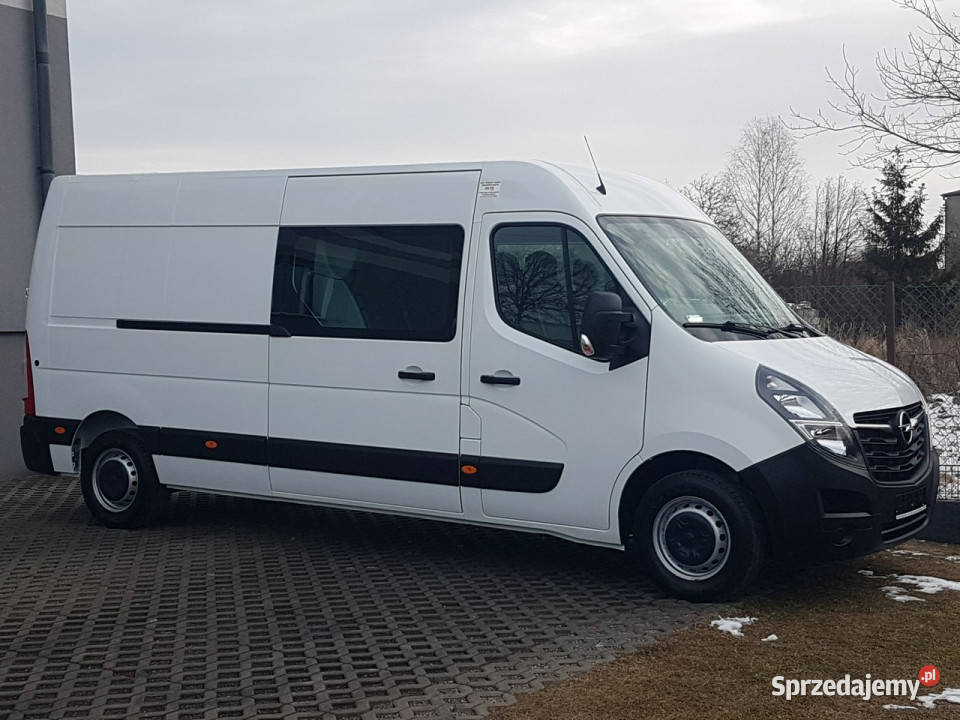 Opel Movano MASTER 7 OSÓB L3H2 BRYGADÓWKA DŁUGI czujnik parkowania Opel Poręba